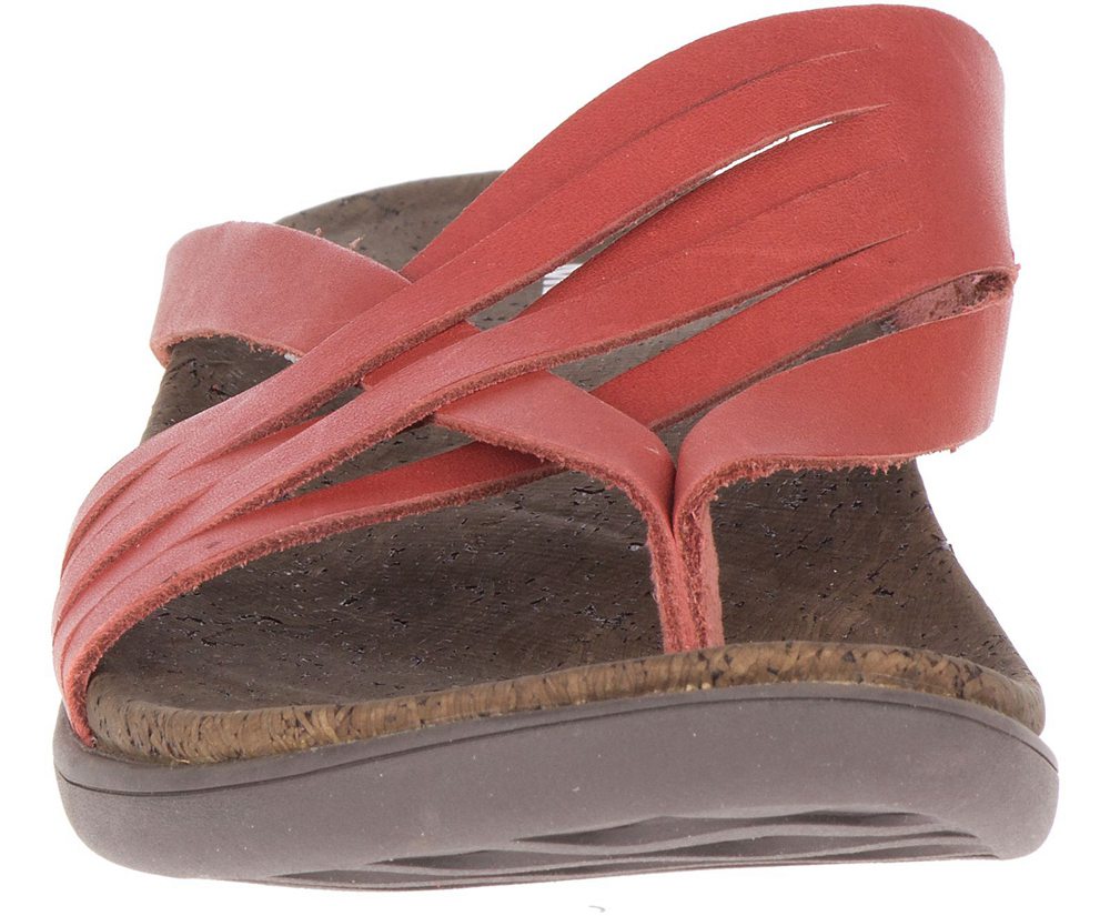 Sandálias Senhora - Merrell District Mahana Post - Vermelhas - WTZ365104